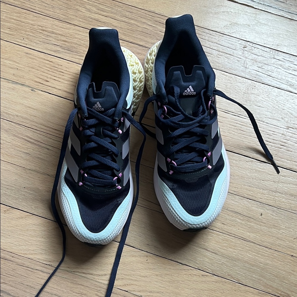 ADIDAS 4DFWD PULSE 2 Women's Running Shoes-Shadow Navy/Matt Purple Met/Almostblu
